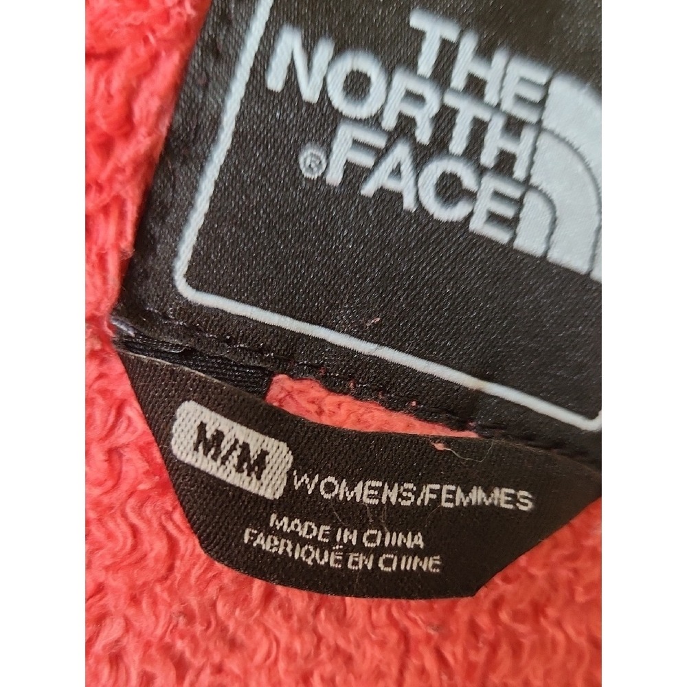 North Face Womens Osito Hooded Jacket Pink - Picture 16 of 16
